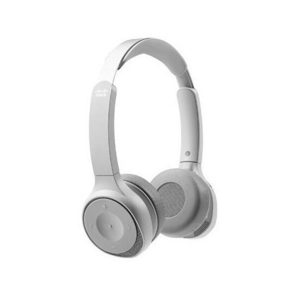Cisco 730 Wireless Dual On-ear Headset USB-A Bundle - Platinum HSWL730BUNAP - main