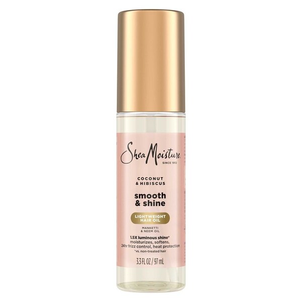 Shea Moisture Coconut Hibiscus Smooth and Shine Oil, 3.3 Fluid Ounce, 6PK 64361838 - main