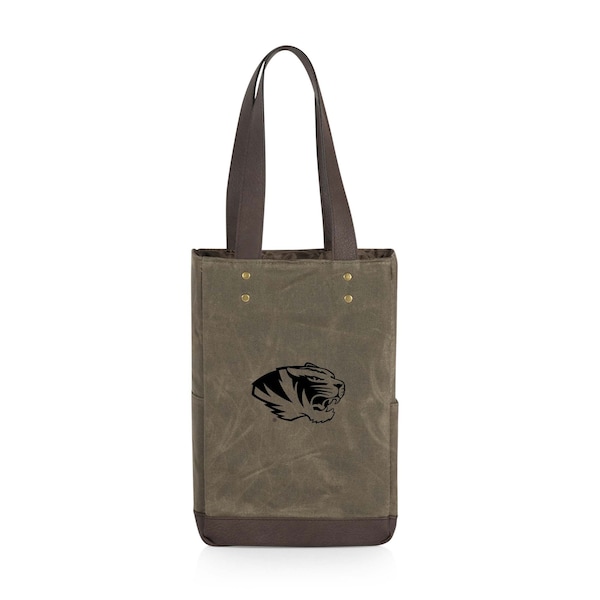 Picnic Time Family Of Brands NCAA Mizzou Tigers 2 Bottle Insulated Wine Bag 536-02-140-394-0 - main