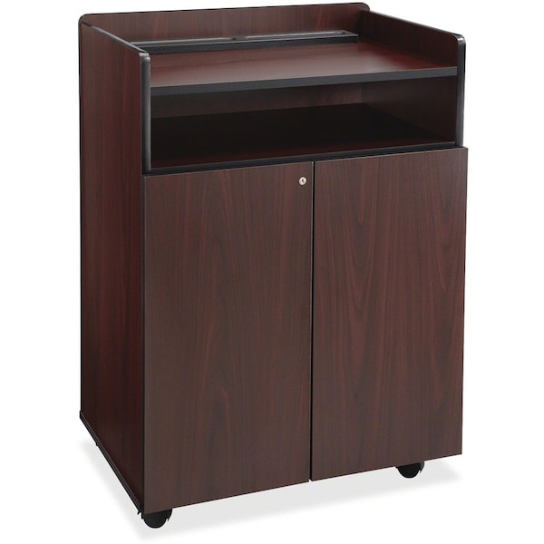 Safco Executive Presentation Stand - Mahogany 8919MH - main