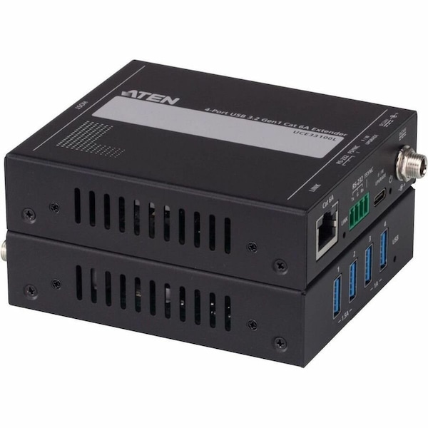 Aten USB3.2 Gen1 Cat6A Extender with 4-port Hub UCE33100 - main