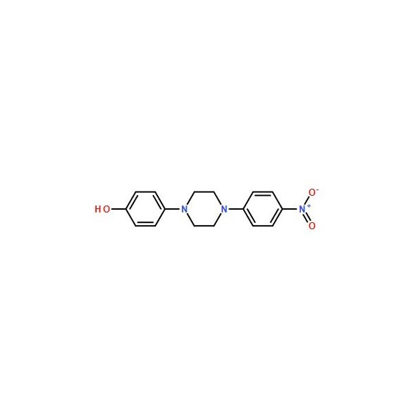 Ak Scientific 4-(4-(4-Nitrophenyl)-1-piperazinyl)phenol (1g), CAS 112559-81-6 2194AA-1g - main