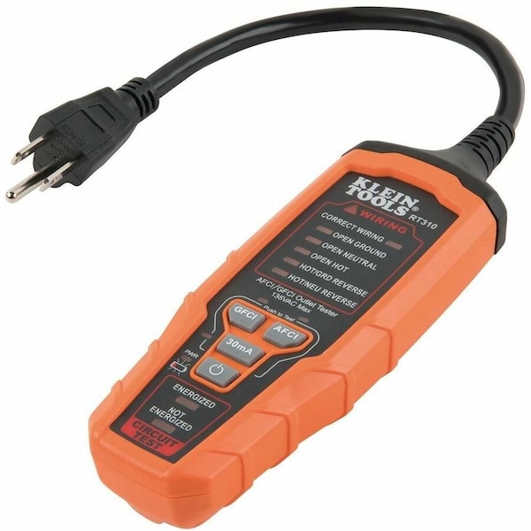 Klein Tools AFCI /GFCI Outlet Tester RT310 - main