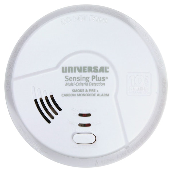 Universal Security Instruments Smoke/CO Alarm, Sealed Battery, LED, 85 dB AMIC3511SB - main