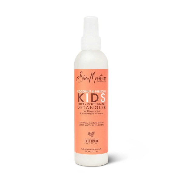 Shea Moisture Kids Coconut and Hibiscus Extra Moisturizing Detangler, 8 Fluid Ounce, 12PK 68614365 - main