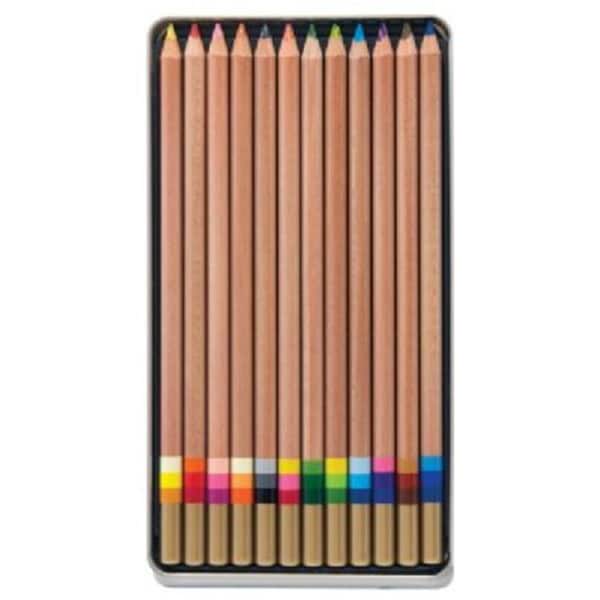 Koh-I-Noor TriTone Colored Pencil 12Color Set FA33TIN12BC - main