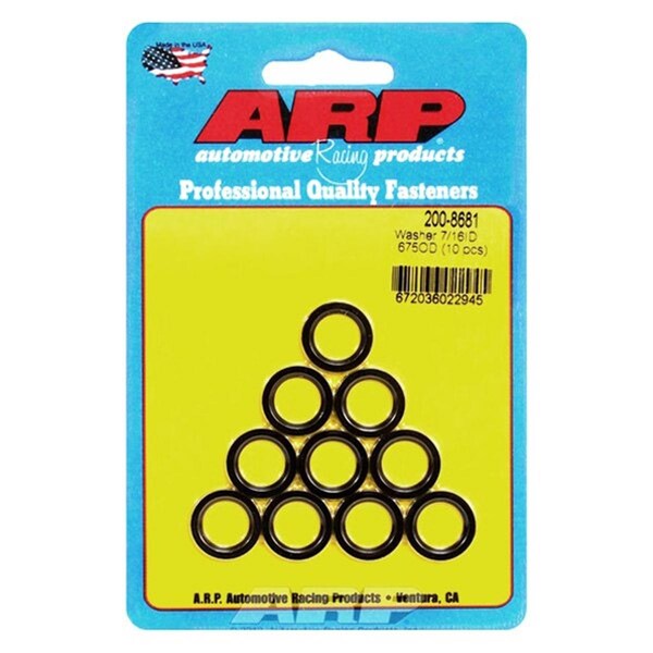 Arp 200-8681 0.43 x 0.67 in. Connecting Rod Chamfer Washers - Set of 10, 10PK ARP200-8681 - main