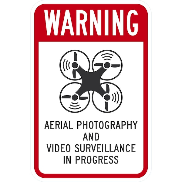 Lyle Aerial Photography And Video Surveillance In Progress, 12x18, Engineer Grade, White G-3179-EG_12x18 - main