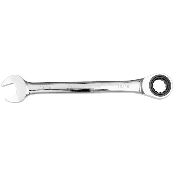 Performance Tool 13/16 in. Ratcheting Wrench, CrV, 100 Gear Teeth, Low Profile Head W30259 - main