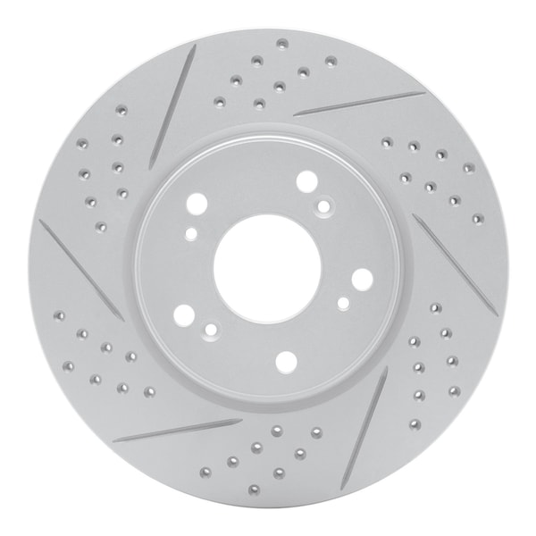 Dynamic Friction Co DFC Geoperformance Rotor - Drilled and Slotted 830-59037L - main