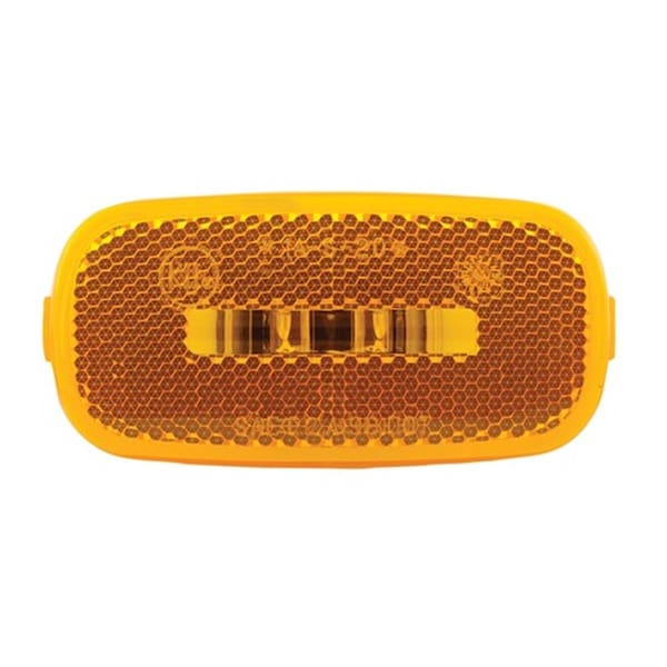 Black Lightning 52713 Waterproof LED 4 X 2 In. Marker Light - Amber, 2 Diodes BL355962 - main