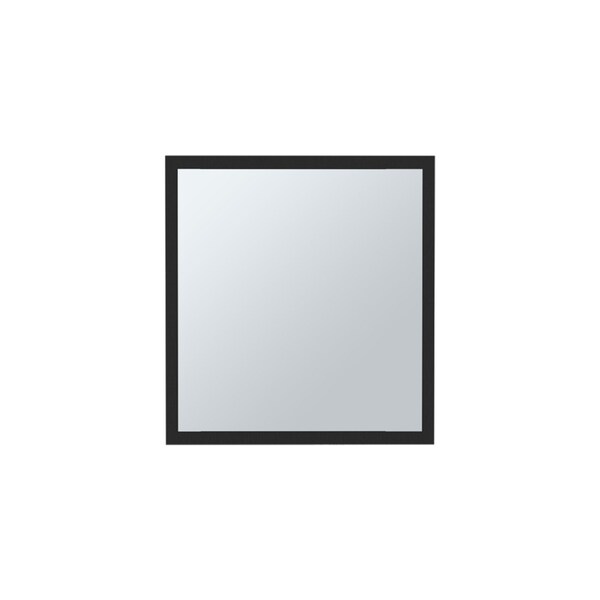 Homeroots 20" Black Wood Floating Bathroom Vanity 571354 - main