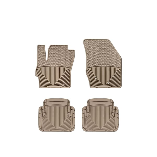 Weathertech Tan, Front and Rear All Weather Floor Mats W101TN-W50TN - main