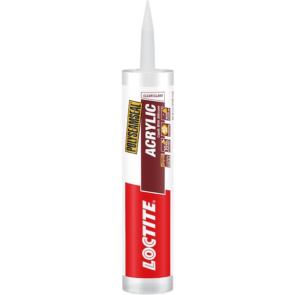 Osi - Henkel / Polyseamseal 10 Oz Loctite 1507593 Clear Polyseamseal Siliconized Acrylic Caulk 1507598 - main