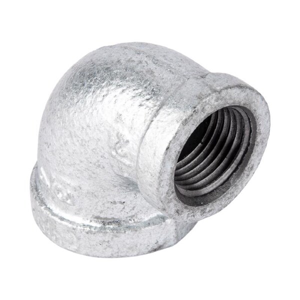 Stz Industries 3/4 in. FIP each X 1/2 in. D FIP Galvanized Malleable Iron 90 degree Reducing Elbow 311UPRE-3412 - main