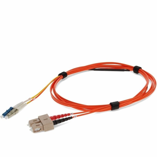 Add-On This Is A 3M Lc (Male) To Sc (Male) Orange Duplex Riser-Rated Fiber ADD-MODE-SCLC5-3 - main