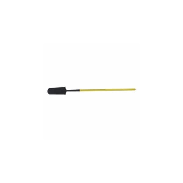 Nupla Ergo Power Drain Spade, 14 in x 4-3/4 in Round Point Blade, 48 in Fiberglass Straight Handle 545-72-091 - main