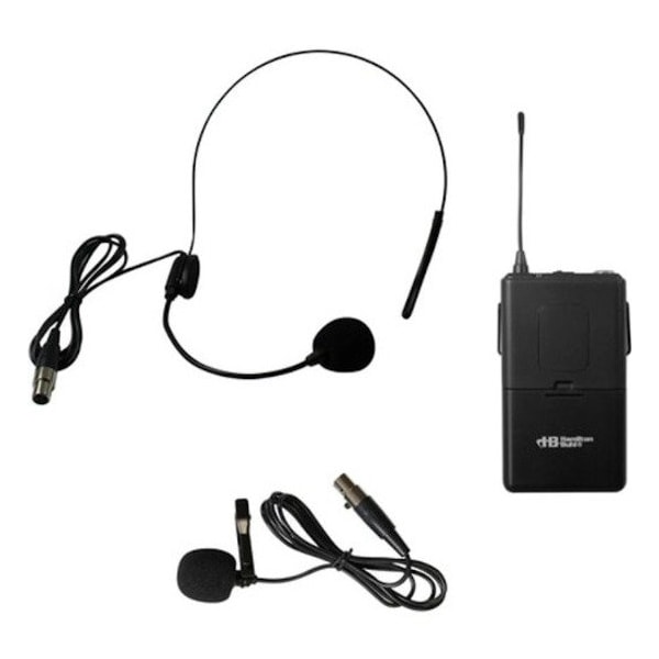 Hamiltonbuhl Venu100A/80A Belt Pack w/ Lapel & Head Microphones 915 Frequency VENU180A-BP915 - main