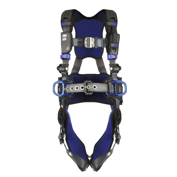 3M Dbi-Sala ExoFit(TM) X300 Fall Protection Harness, L, 420 lb, Quick-Connect Chest/ Tongue Leg Straps 1403061 - main