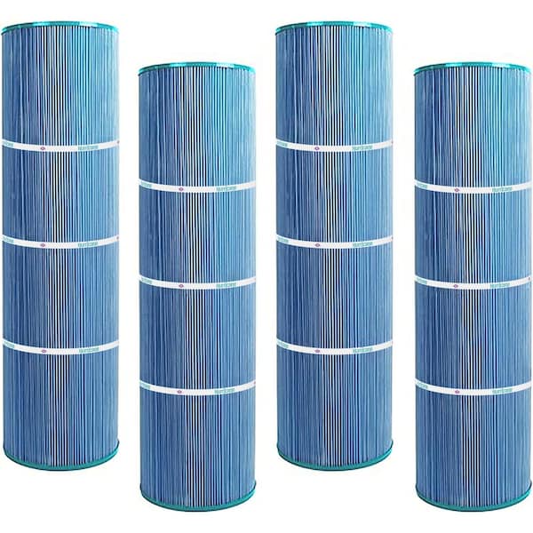 Hurricane Elite Aseptic Pool Filter Cartridge - Replacement for Pleatco PA100N, Unicel C-7487, 4PK HF7487-04M - main