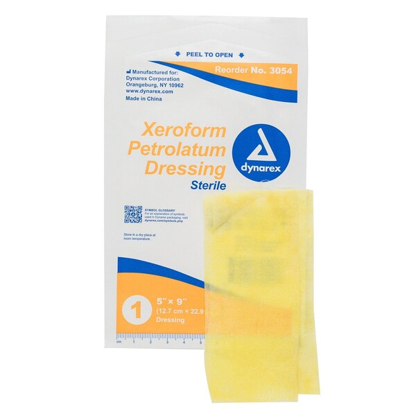 Dynarex Sterileeroform Gauze Dressing, 5"x9", 100PK 3054 - main