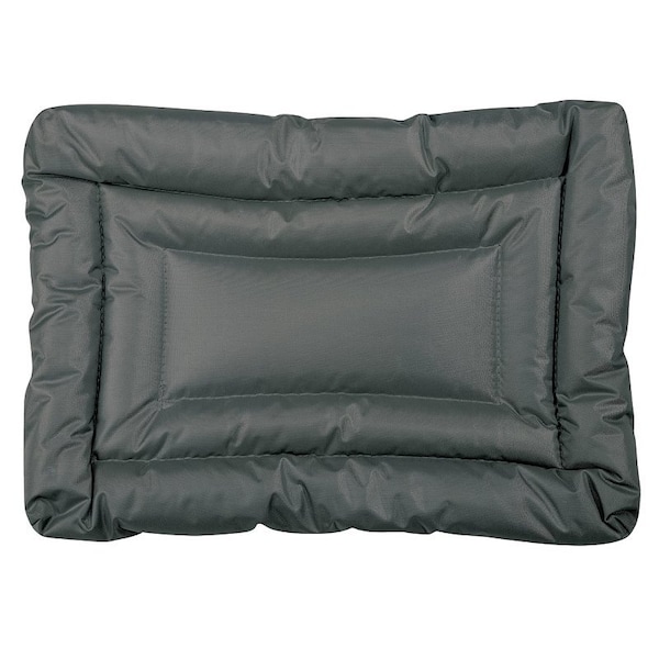 Slumber Pet Dog Bed, 36 in L, 11 in W, Nylon Cover, Gray ZA210 36 11 - main