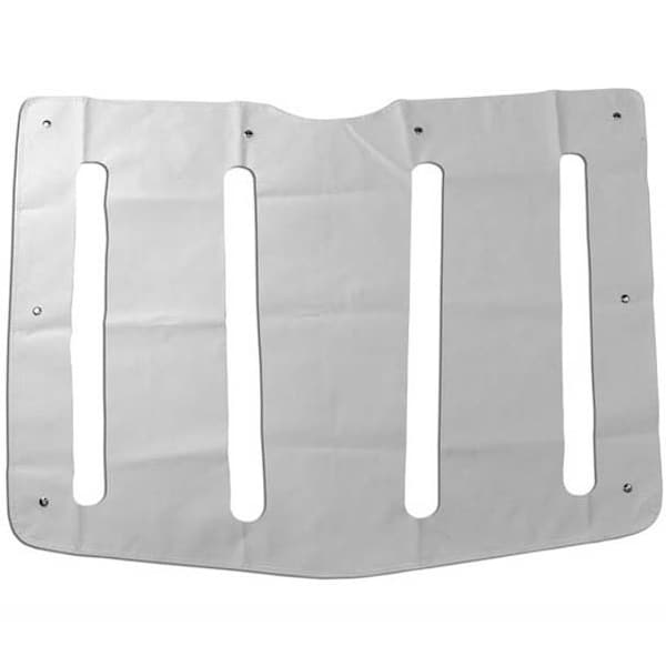 Ilc PETERBILT 579 YEAR 2017 4 SLOT WHITE VINYL WINTER FRONT GRILLE COVER Replacement Grille PETE 579 2017 4 SLOT WHITE VINYL WINTER FRONT GRIL - main
