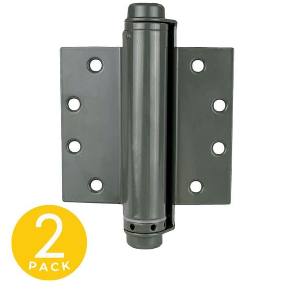 Trans Atlantic Co. 6 in. x 6 in. Single Acting Barrel Spring Square Corner Door Hinge with Fixed Pin - Pack of 2 DH-5500SA66-USP - main