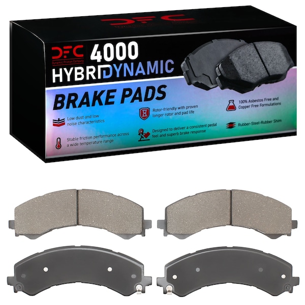 Dynamic Friction Co DFC 4000 HybriDynamic Brake Pads 4000-2405-00 - main