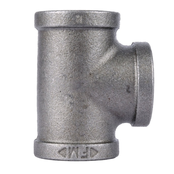 B & K 3 in. FIP each X 3 in. D FIP 3 in. D FIP Black Malleable Iron Tee 350T-3 - main