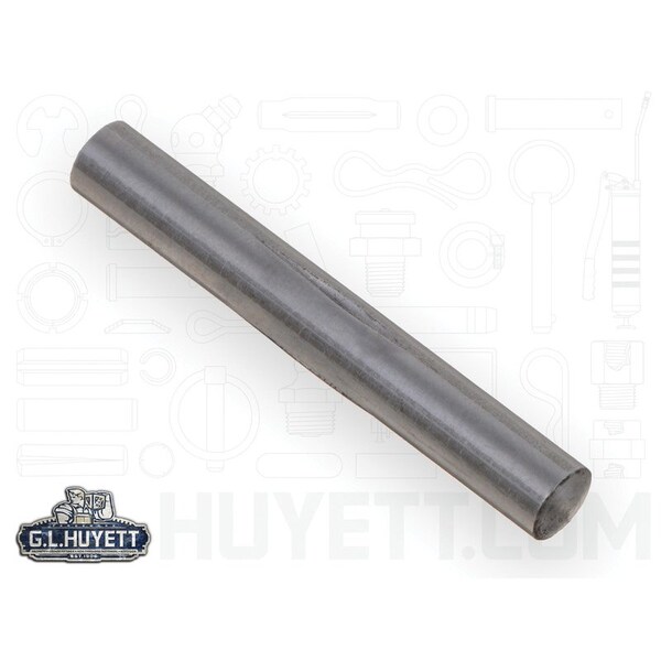Huyett DIN 1475 Metric Grooved Pin, Low Carbon Steel, 5 mm Dia x 4.93 mm Small End Dia x 36 mm Length GPM-050-036-75 - main