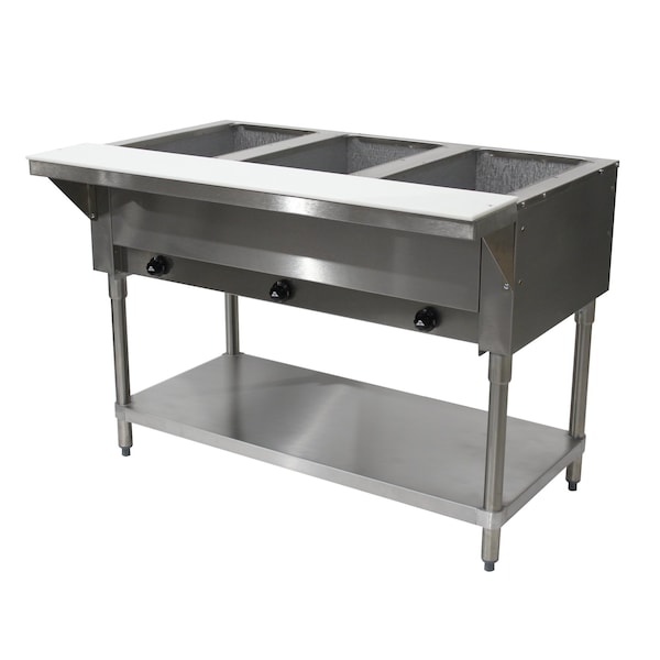 Advance Tabco Hot Food Table LP gas 47-1/8 in.W x 30-5/8 in.D x 34-3/8 in.H HF-3G-LP - main