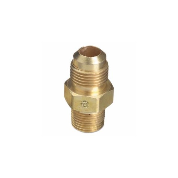 Western Enterprises Brass SAE Flare Tubing Connection, Adapter, 500 PSIG, CGA-295 to 3/8 in NPT(M) 312-F-32 - main