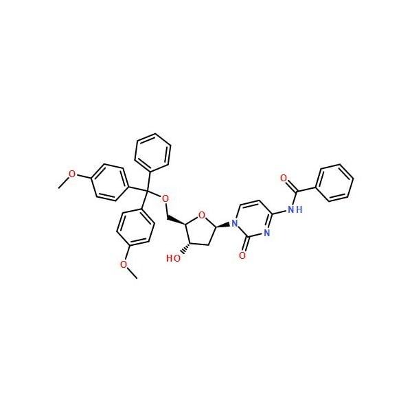 Ak Scientific 5'-O-Dimethoxytrityl-N-benzoyl-desoxycytidine (5g), CAS 67219-55-0 Q114-5g - main