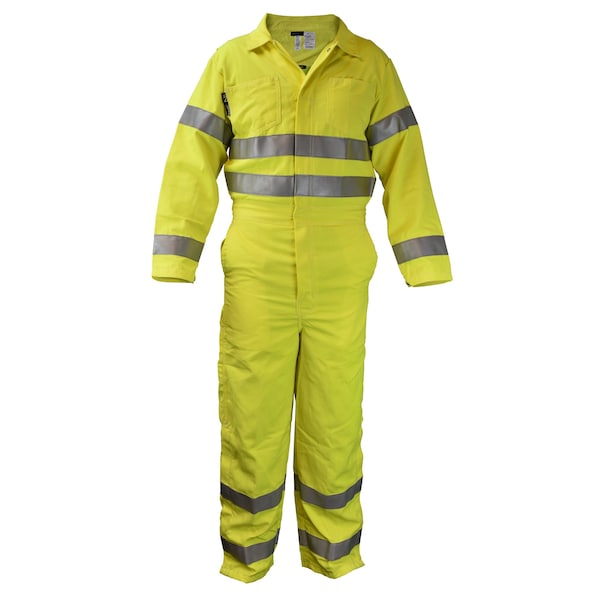 Neese Workwear Modacrylic Hi Vis FR Coverall-FY-6X VM7CA3FY-6X - main