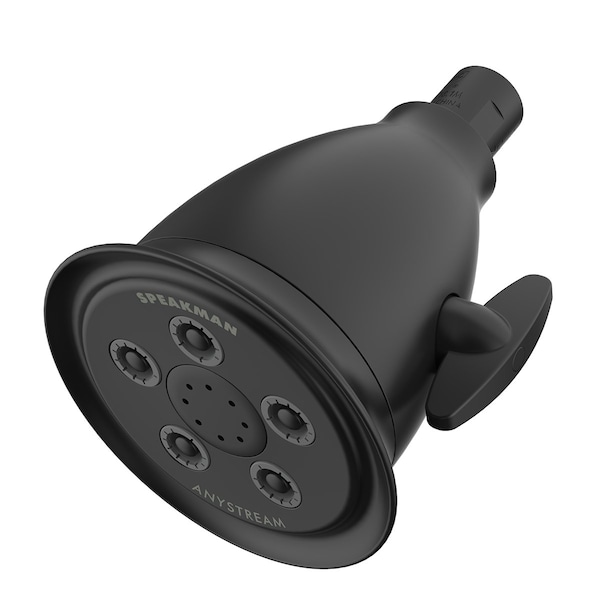 Speakman Hotel 5-Jet Low Flow Massage Shower Head in Matte Black S-2005-HBMBE175 - main
