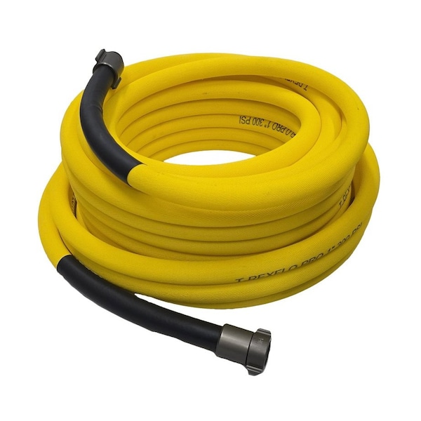 Abbott Rubber 3/4 ID YELLOW T-REXFLO PRO HOSE x 100 FT LENGTH HAGPY7100 - main
