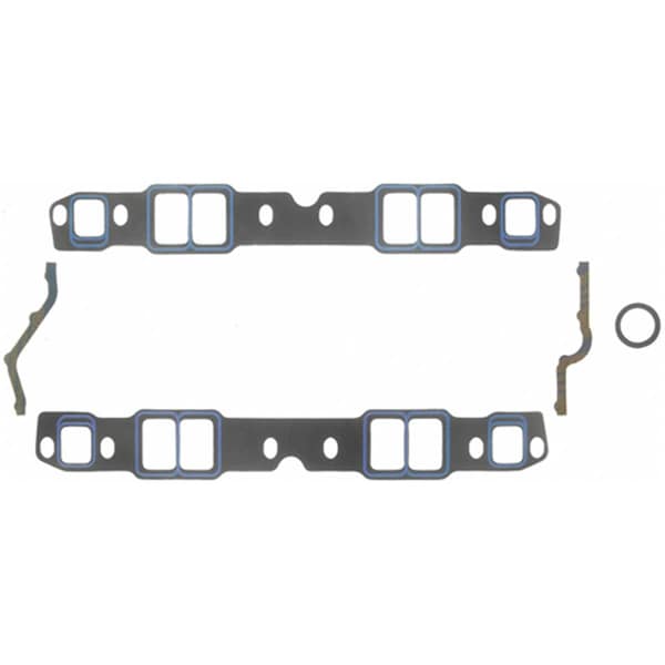 Bookazine 1244 0.060 in. Intake Manifold Gasket for 1955-1957 Small Block Chevrolet Trim to Fit Ports TI3080183 - main