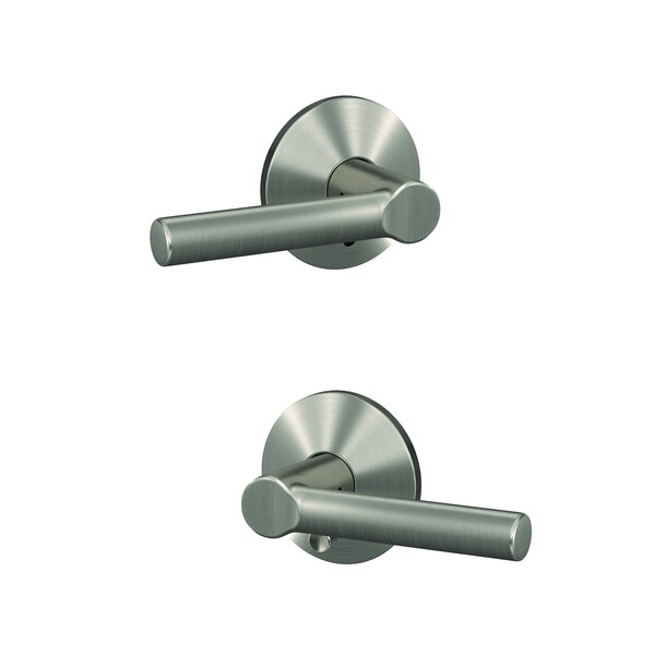 Schlage Residential Schlage Custom Broadway Lever with Kinsler Rose Passage and Privacy Lock with 16600 Latch and FC21BRW619KIN - main