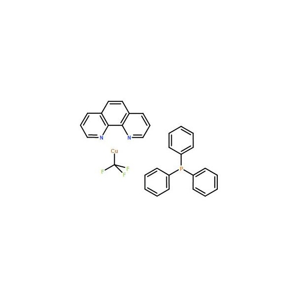 Ak Scientific (1, 10-Phenanthroline)(trifluoromethyl)(triphenylphosphine)copper(I) (100mg), CAS 1334890-93-5 3971AL-100mg - main