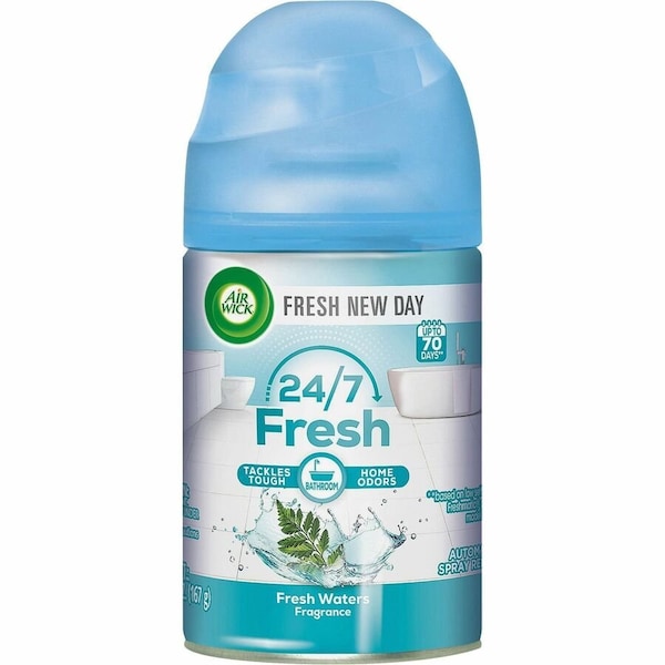 Reckitt Benckiser Air Wick, FRESHMATIC ULTRA AUTOMATIC SPRAY REFILL, FRESH WATERS, AEROSOL 5.89 OZ, 6PK 79553 - main