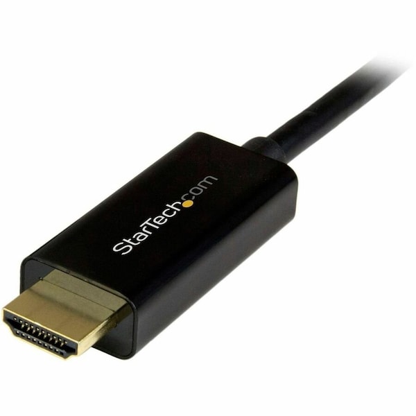 Startech.Com 10FT/3M PASSIVE DISPLAYPORT TO HDMI CABLE CONVERTER - 4K 30HZ/1080P/7.1 AUDIO/HD DP2HDMM3MB - main