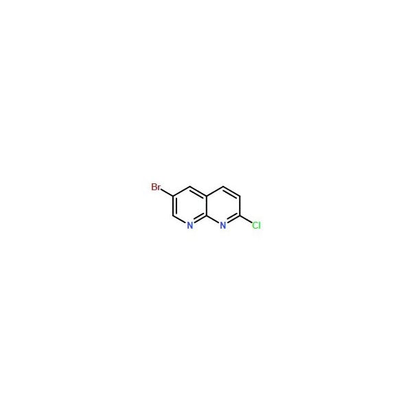 Ak Scientific 6-Bromo-2-chloro-1, 8-naphthyridine (1g), CAS 902837-40-5 5017AC-1g - main
