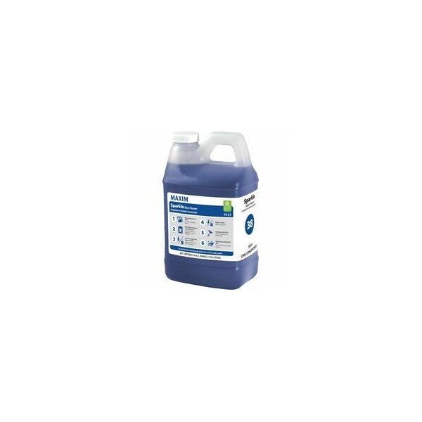 Maxim Sparkle Glass Cleaner - For Window, Metal, Plastic, Fiberglass, Hard Surface, Glass, Mirror, 4PK 953300-65T - main