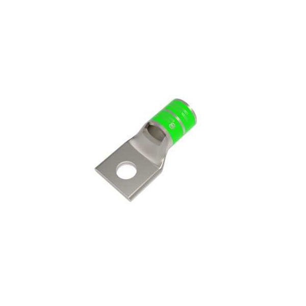 Burndy Cu Compression, 600 kcmil, 1-Hole, 1/2 in Stud, Standard Barrel YA36L11 - main