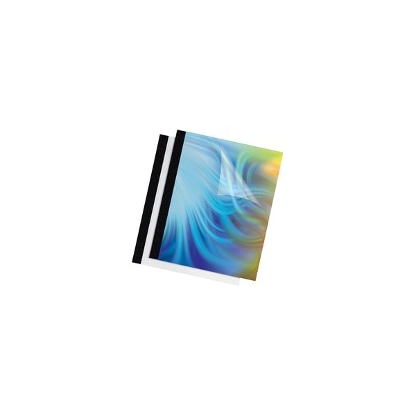 Fellowes Thermal Presentation Covers - 11in Height x 8.5in Width x 0.4in Depth - 90 x Sheet Capacity, 10PK 5256101 - main