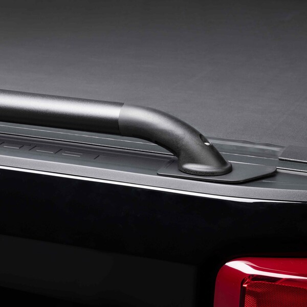 Putco Bed Rails, Direct Fit; Stake Pocket Mount; Black Injection Molded Nylon Stanchion; Chrome; With 78859 - main