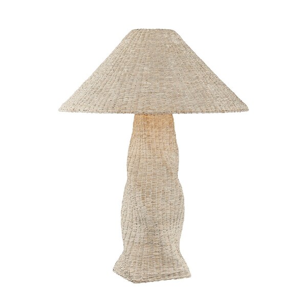 Troy Lighting 1 Light Mcalpine Table Lamp Patina Brass/Ceramic Ancient Bronze PTL3028-PBR/CTZ - main