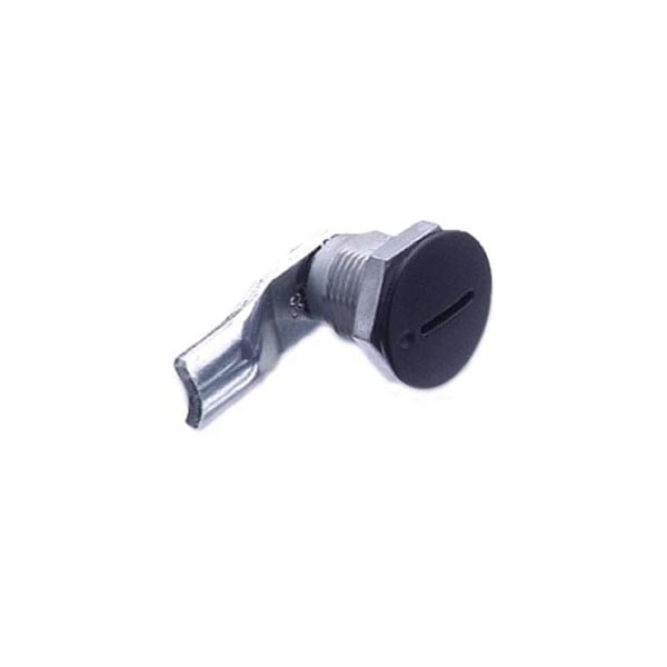 Southco Quarter-Turn Cam Latch, Slotted Recess, 16mm .63 in Grip, Sealed, Zinc Alloy, Powder Coat, Black E5-2-005-051 - main