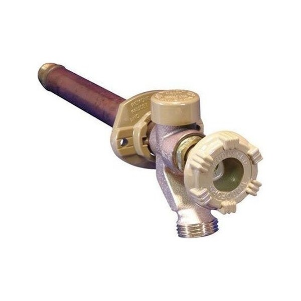 Woodford Mfg Model 17 Wall Faucet Wirsbo Inlet 10 Inch Metal Handle 17W-10-MH - main